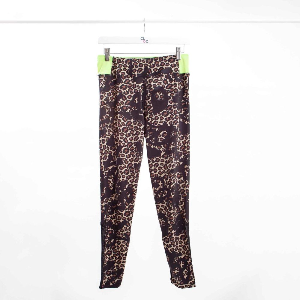 ASOS 4505 Leopard Print Legging with Graffiti Logo
